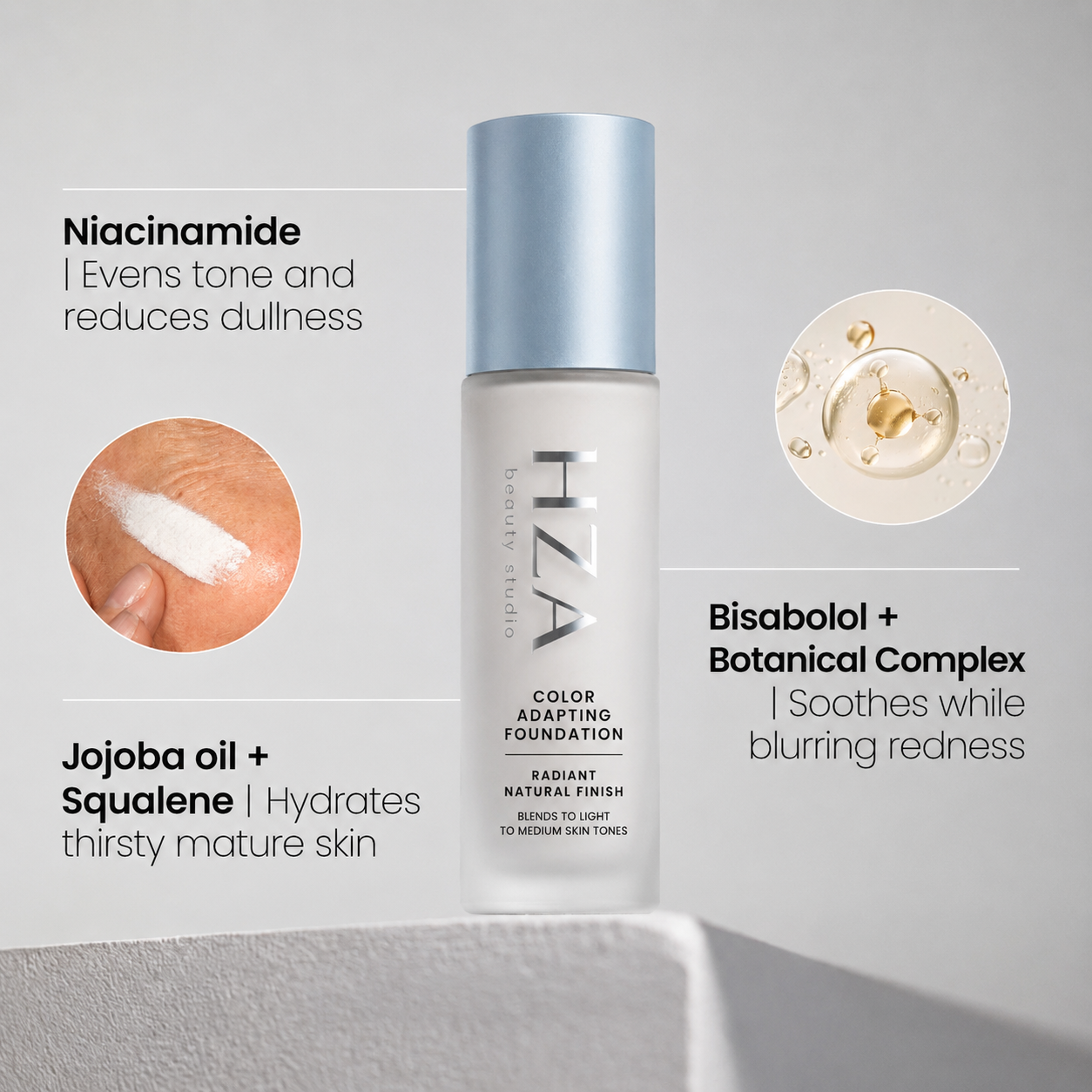 💗HZA Color Changing Foundation