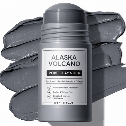 Alaska Volcano Pore Clay Stick