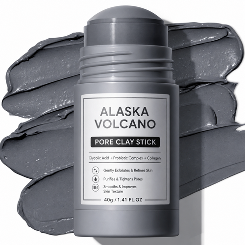 Alaska Volcano Pore Clay Stick